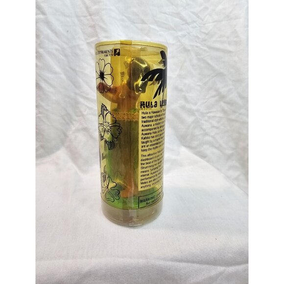 Sealed Wiggling Hula Girl Retro Tiki Novelty Ukulele Dancer 1998 Accoutrements - Picture 3 of 8